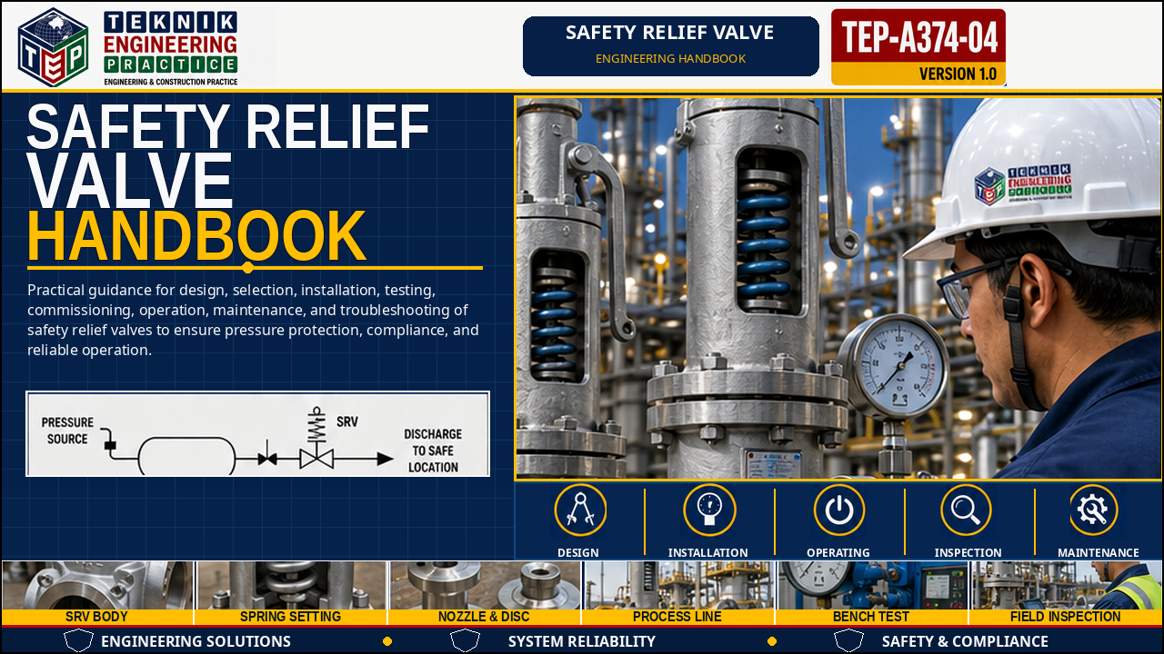Thumbnail for TEP-A374-04 SAFETY RELIEF VALVE HANDBOOK