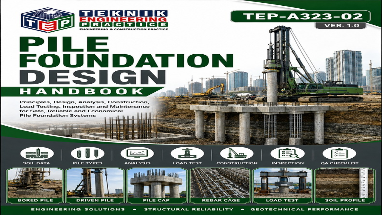 Thumbnail for TEP-A323-02 PILE FOUNDATION DESIGN HANDBOOK