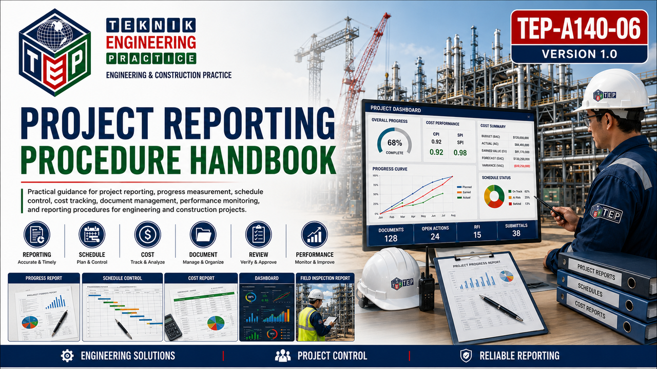 Thumbnail for TEP-A140-06 PROJECT REPORTING PROCEDURE HANDBOOK