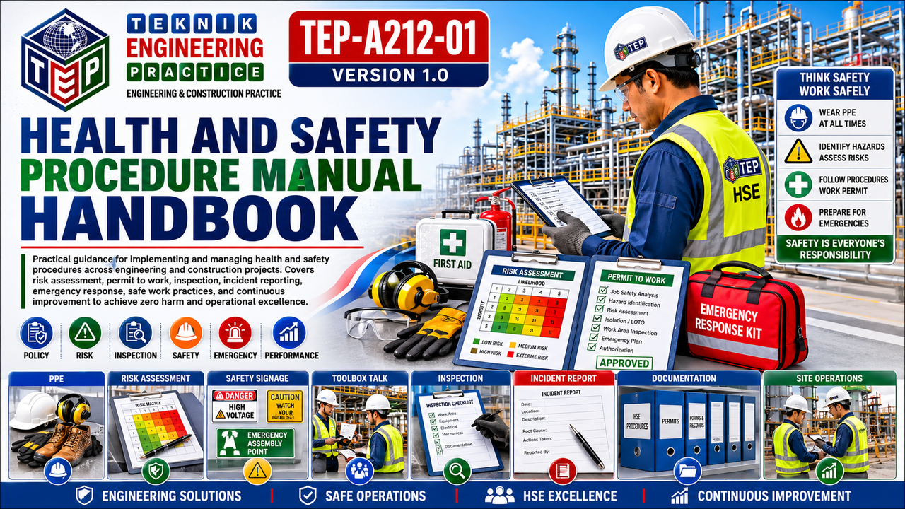 Thumbnail for TEP-A212-01 HEALTH AND SAFETY PROCEDURE MANUAL HANDBOOK