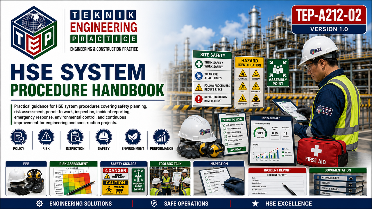 Thumbnail for TEP-A212-02 HSE SYSTEM PROCEDURE HANDBOOK