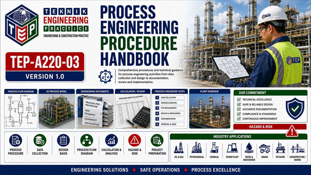 Thumbnail for TEP-A220-03 PROCESS ENGINEERING PROCEDURE HANDBOOK