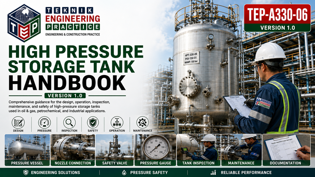 Thumbnail for TEP-A330-06 HIGH PRESSURE STORAGE TANK HANDBOOK