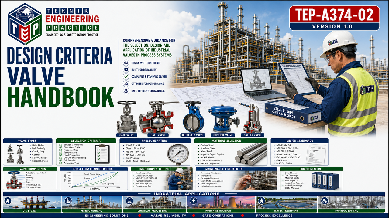 Thumbnail for TEP-A374-02 DESIGN CRITERIA VALVE HANDBOOK
