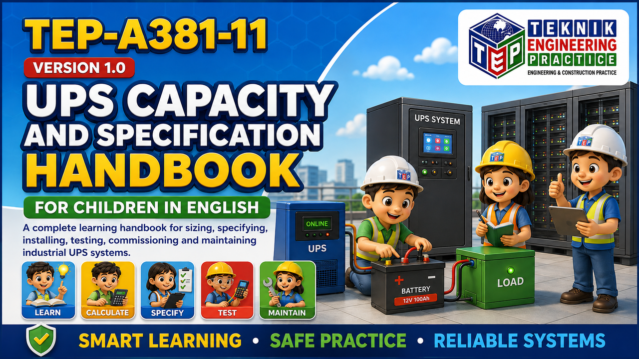 Thumbnail for TEP-A381-11 UPS CAPACITY AND SPECIFICATION HANDBOOK FOR CHILDREN