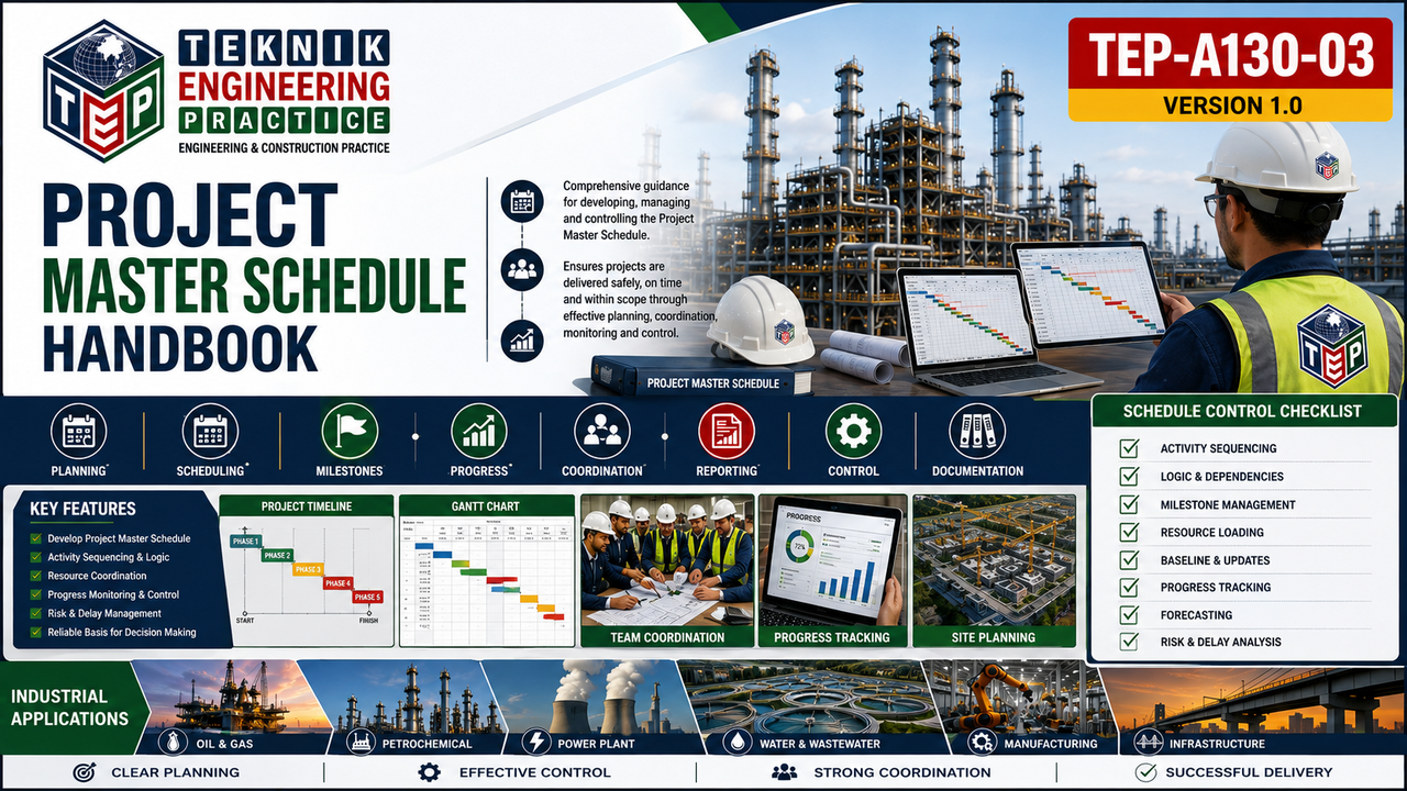 Thumbnail for TEP-A130-03 PROJECT MASTER SCHEDULE HANDBOOK