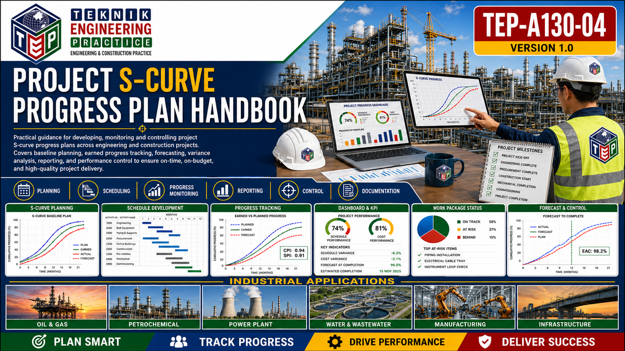 Thumbnail for TEP-A130-04 PROJECT S-CURVE PROGRESS PLAN HANDBOOK