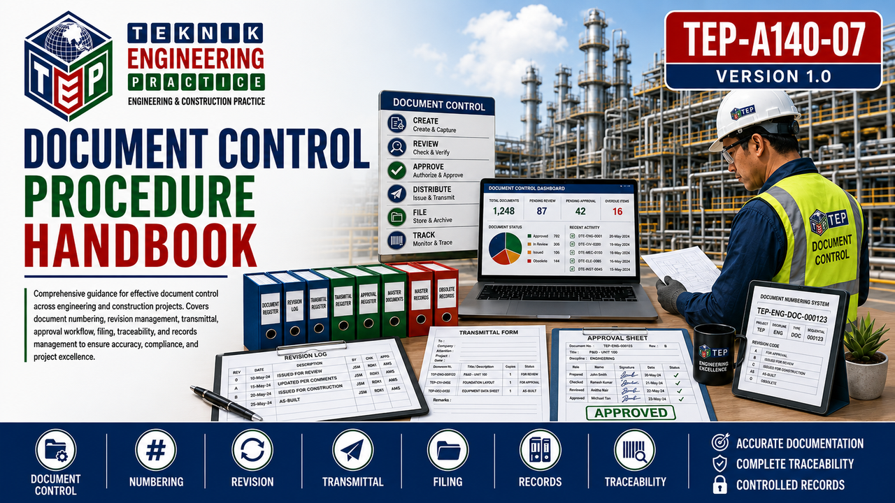 Thumbnail for TEP-A140-07 DOCUMENT CONTROL PROCEDURE HANDBOOK