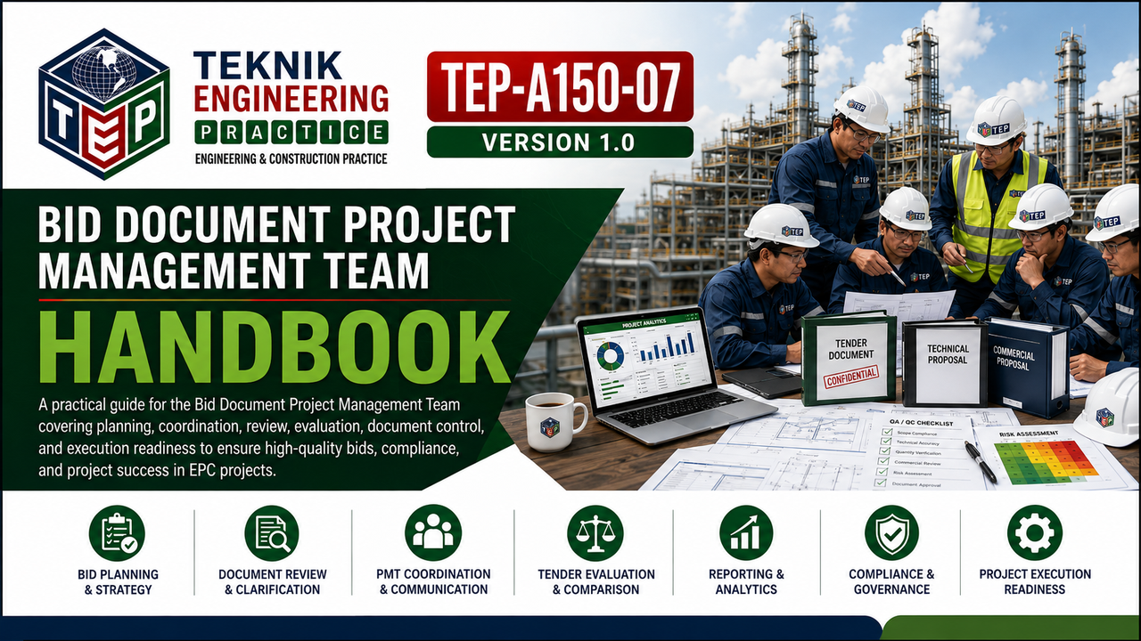 Thumbnail for TEP-A150-07 BID DOCUMENT PROJECT MANAGEMENT TEAM HANDBOOK