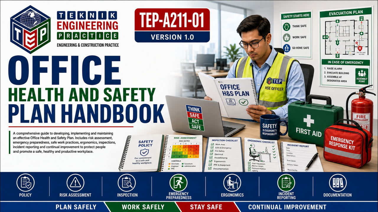 Thumbnail for TEP-A211-01 OFFICE HEALTH AND SAFETY PLAN HANDBOOK