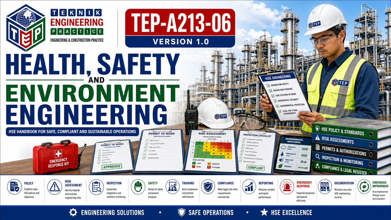 Thumbnail for TEP-A213-06 HSE ENGINEERING HANDBOOK
