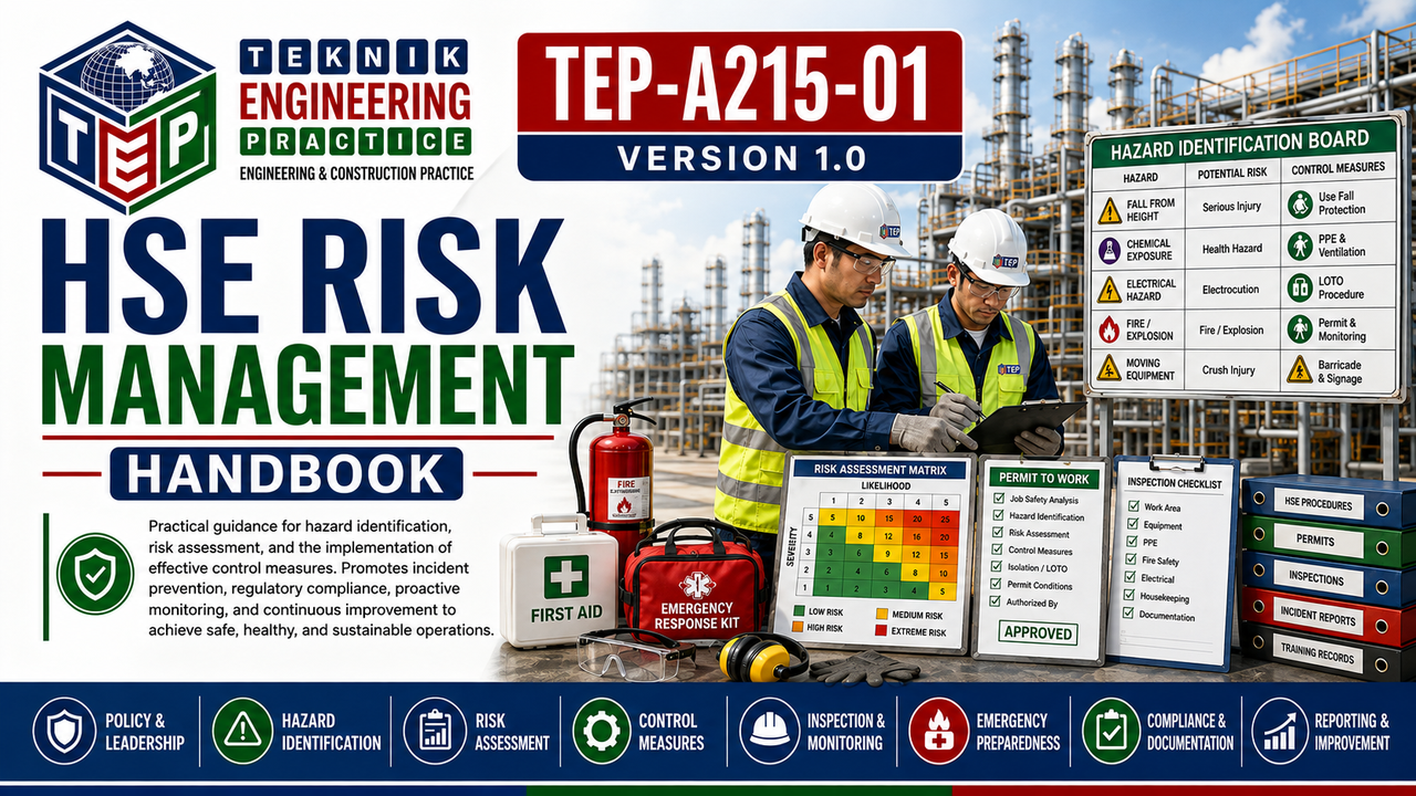 Thumbnail for TEP-A215-01 HSE RISK MANAGEMENT HANDBOOK