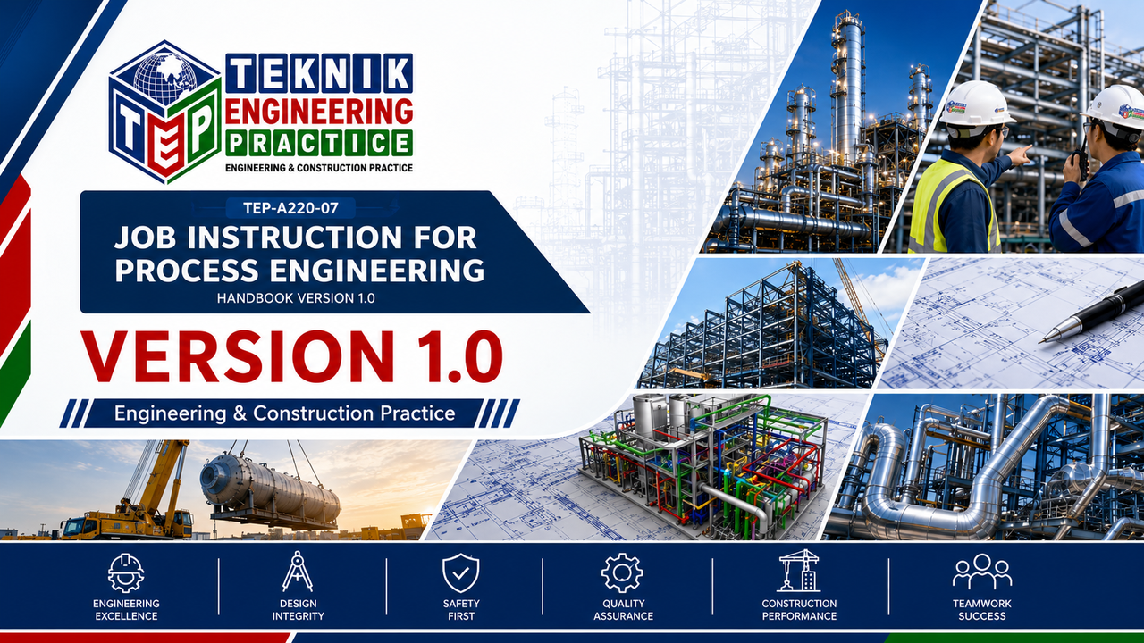 Thumbnail for TEP-A220-07 JOB INSTRUCTION FOR PROCESS ENGINEERING HANDBOOK