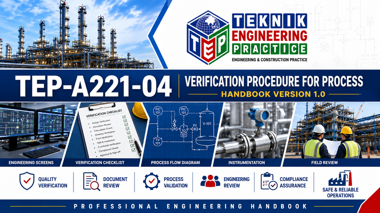 Thumbnail for TEP-A221-04 VERIFICATION PROCEDURE FOR PROCESS HANDBOOK