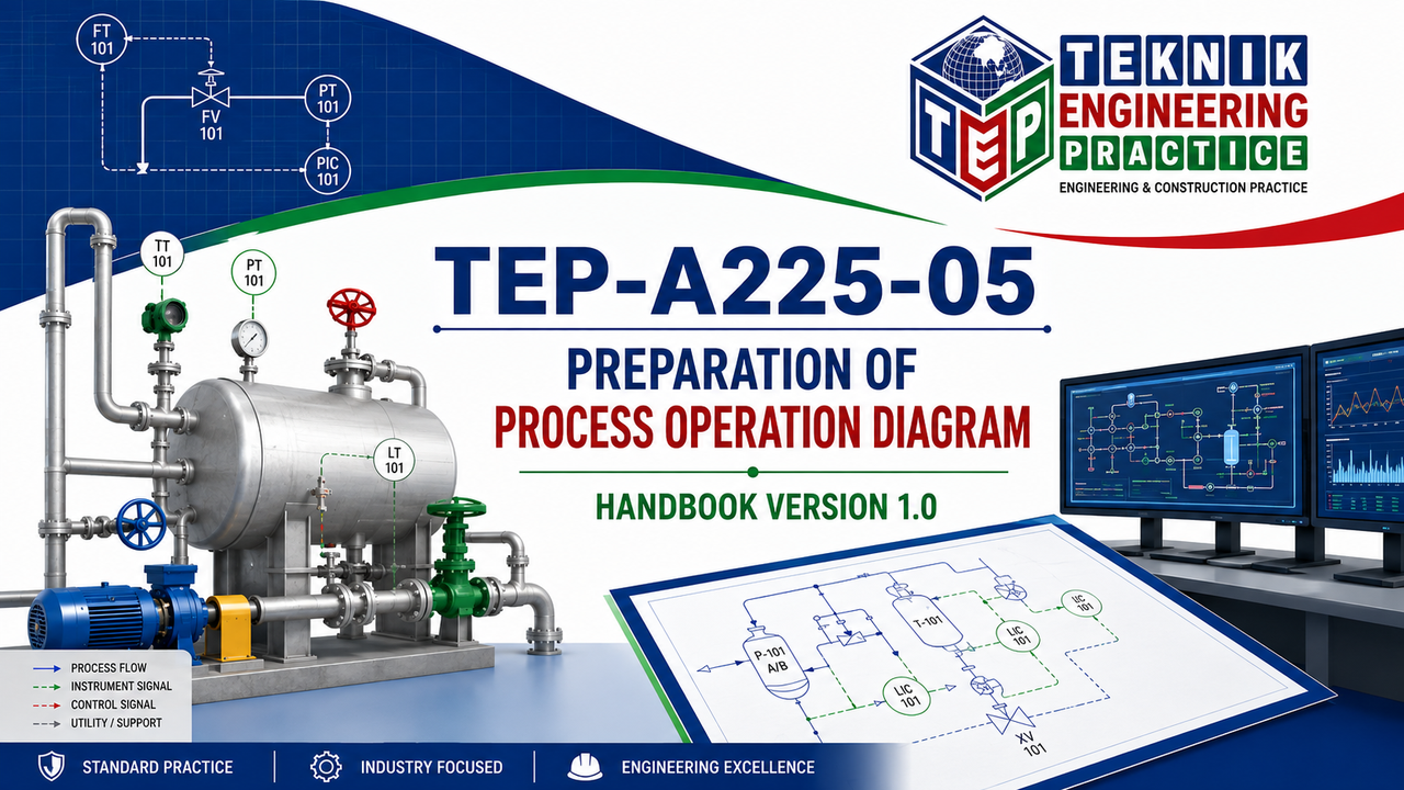 Thumbnail for TEP-A225-05 PREPARATION OF PROCESS OPERATION DIAGRAM HANDBOOK