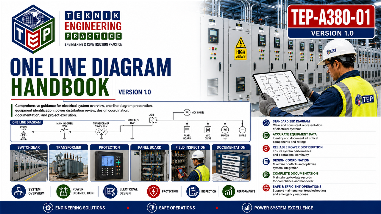 Thumbnail for TEP-A380-01 ONE LINE DIAGRAM HANDBOOK