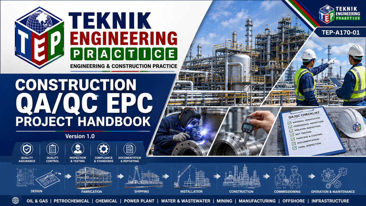 Thumbnail for TEP-A170-01 CONSTRUCTION QA & QC EPC PROJECT HANDBOOK