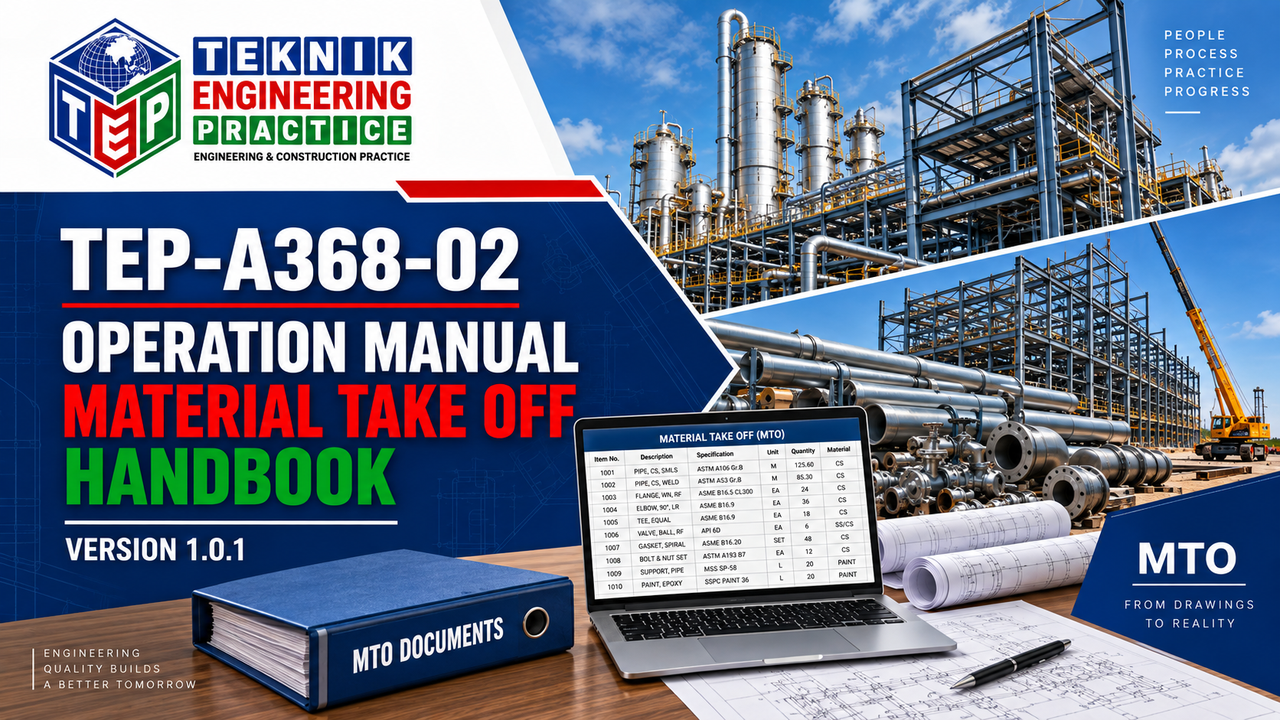 Thumbnail for OPERATION MANUAL MATERIAL TAKE OFF HANDBOOK